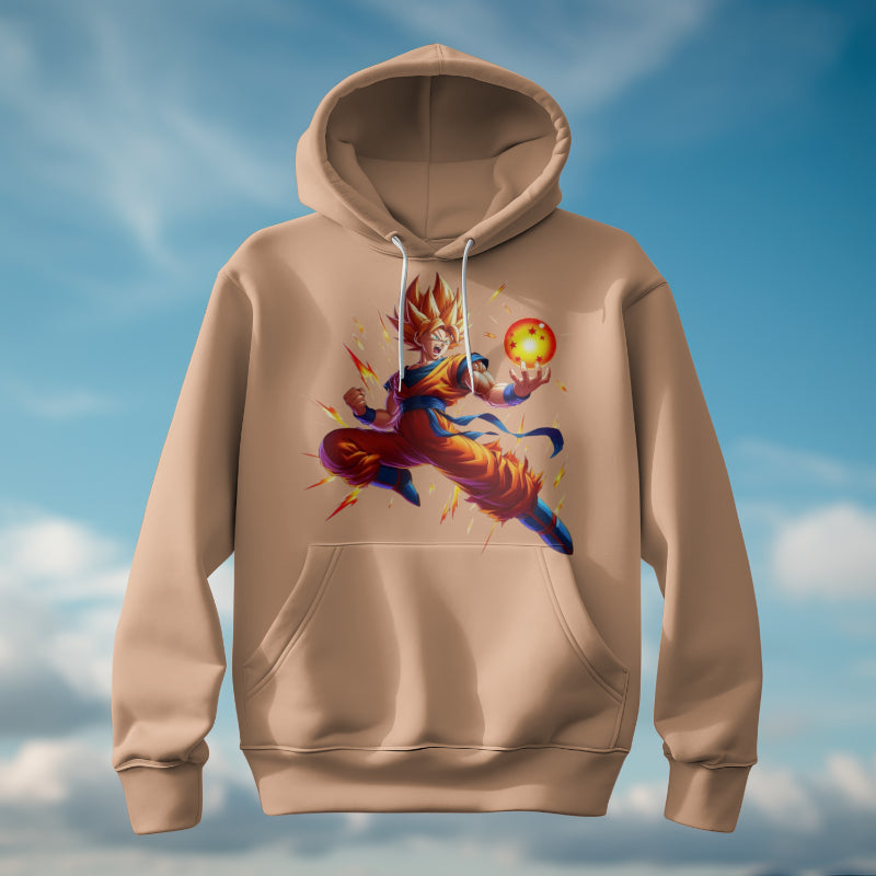 Dragon Ball Z Print Hoodie