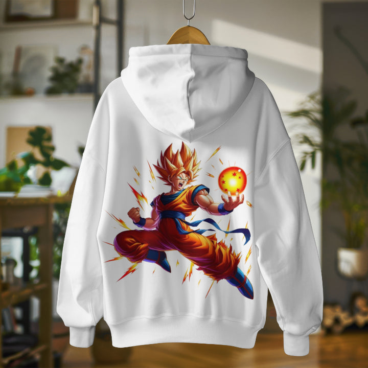 Dragon Ball Z Print Hoodie - Back Edition