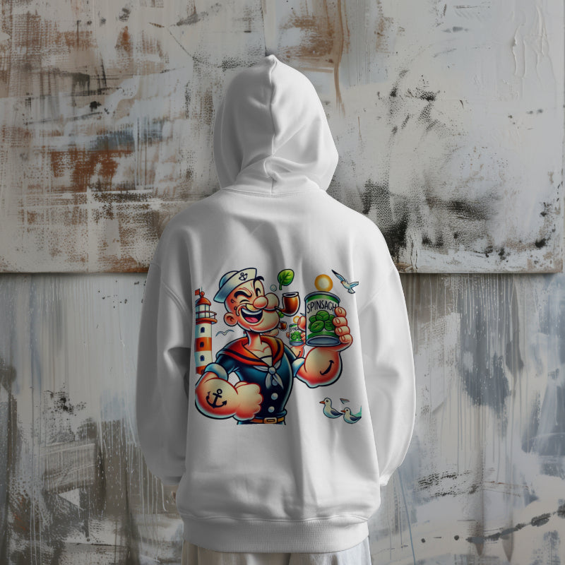 Popeye Power Hoodie - Back Edition