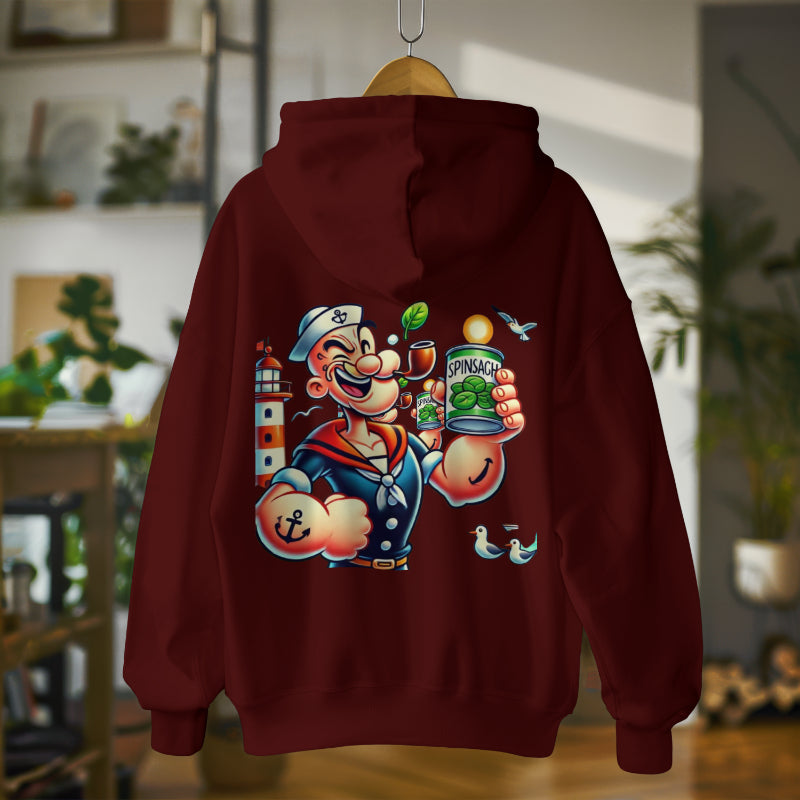 Popeye Power Hoodie - Back Edition
