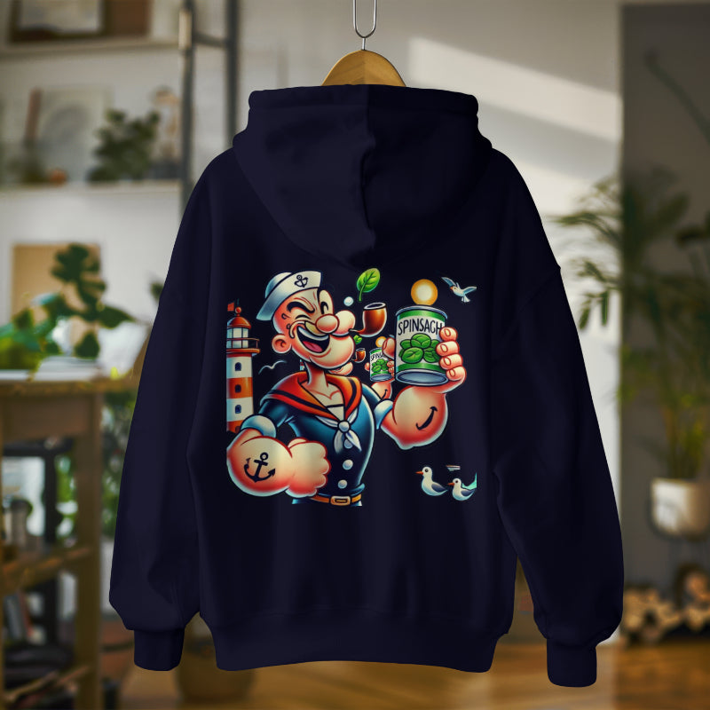 Popeye Power Hoodie - Back Edition