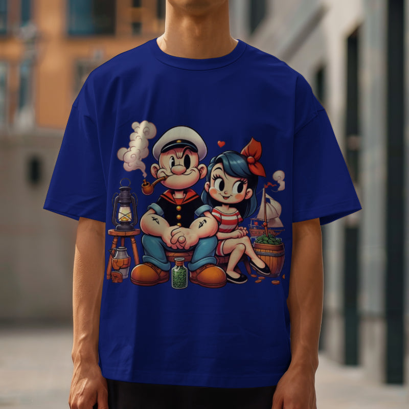Popeye & Olive Graphic Tee