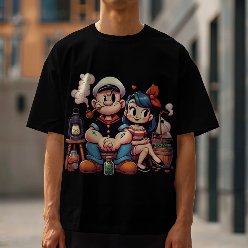 Popeye & Olive Graphic Tee