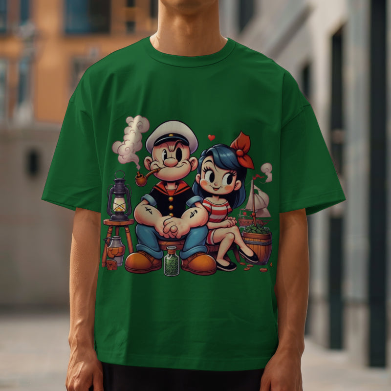 Popeye & Olive Graphic Tee