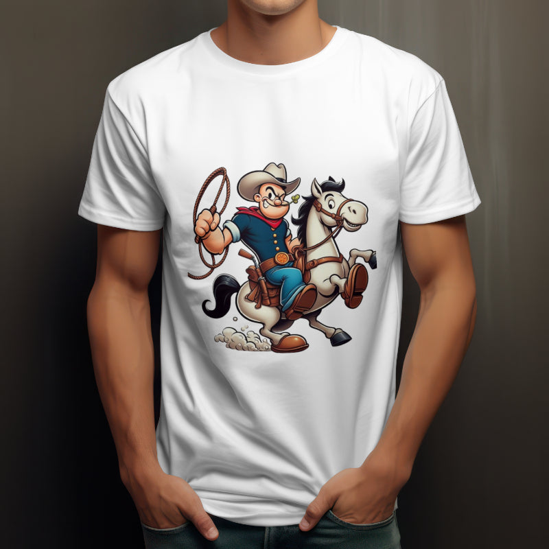 Cowboy Popeye Tees