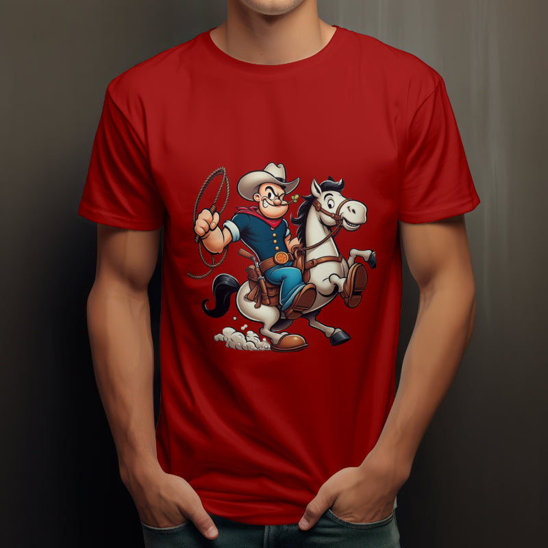 Cowboy Popeye Tees
