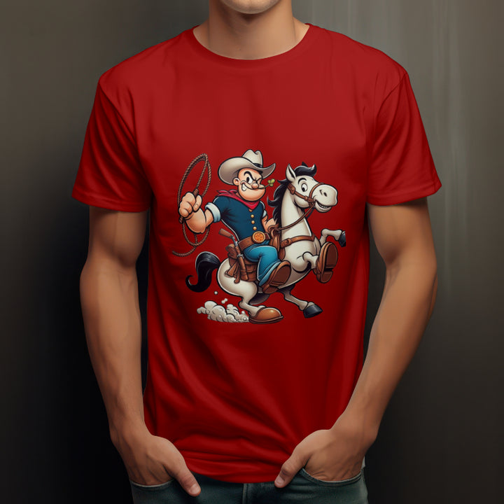 Cowboy Popeye Tees
