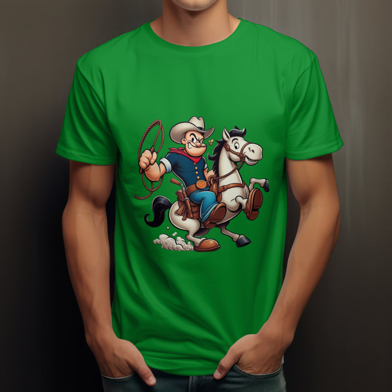 Cowboy Popeye Tees